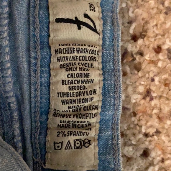 indigo rein jean shorts size 7 - Picture 4 of 5